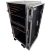 Single 18u Rack Storage Flightcase To House Sleeves And Trays Single 18u Rack Storage Flightcase To House Sleeves And Trays